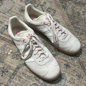 RARE Adidas Gazelle Valentine Day Putty Mauve Ivory ID1105 10W sneakers